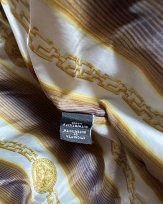 Giubbotto jeans con fodera versace