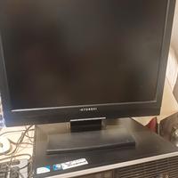 Schermo monitor tastiera mouse pc no harddisk cavi