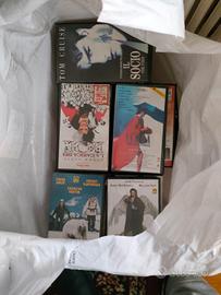 collezione di video cassette 
