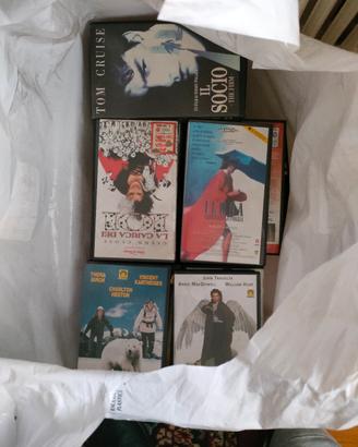 collezione di video cassette 