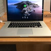 Apple 15" I7 ram 16gb ssd 256 Ios Catalina