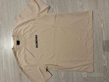 T-shirt beige uomo