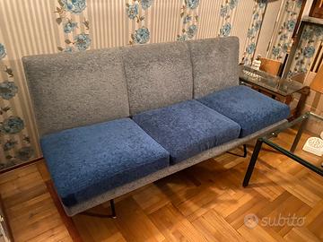 Salotto vintage design anni 60 velluto