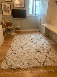 Tappeto  pura lana indiano rettangolare