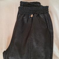 Pantaloni donna simil pelle