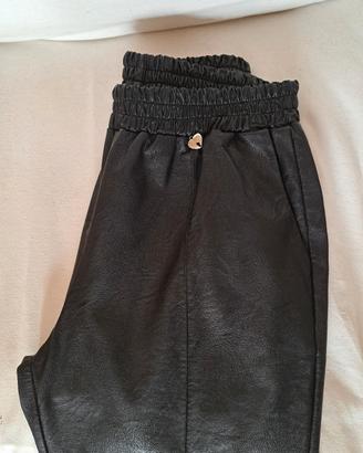 Pantaloni donna simil pelle