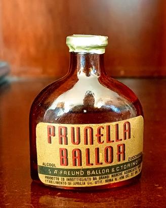 RARISSIMA BOTTIGLIA VINTAGE “PRUNELLA BALLOR” 