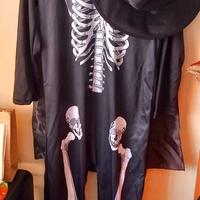 vestito da carnevale scheletro 