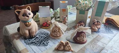 Statuine Thun: gatto, campanella, animali, sposini