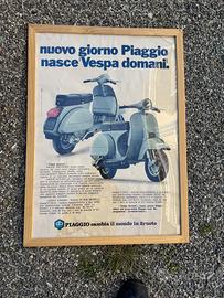 Poster  vespa px 125/150/200  senza frecce