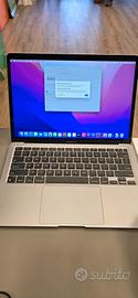 MacBook Air 2020 13" M1 8gb RAM 256 HD sdd