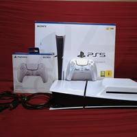PlayStation 5 Slim 1TB disco + controller NUOVO