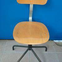 sgabello industriale da scrivania tecnigrafo