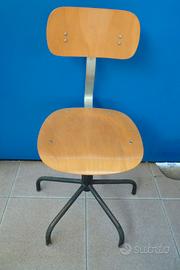 sgabello industriale da scrivania tecnigrafo