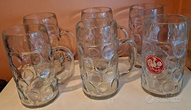 Bicchieri boccali da birra 1 litro