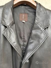 Cappotto vintage in pelle