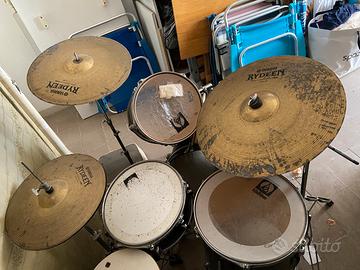 Batteria acustica completa piatti yamaha