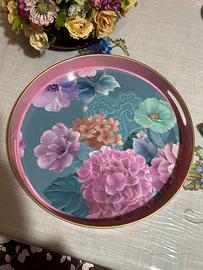 Vassoio decorativo floreale