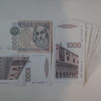 Banconota, Moneta di carta 1000 Lire Italia