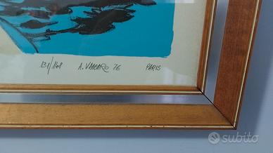 Litografia a colori  Andrea Vaccaro