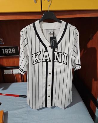 Maglia Karl Kani Basebal bianca