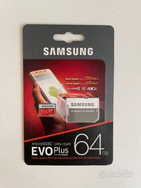 SD Samsung 64Gb EVO Plus