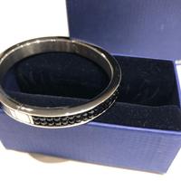 Bracciale Swarovski Intervalle Jet - Nuovo