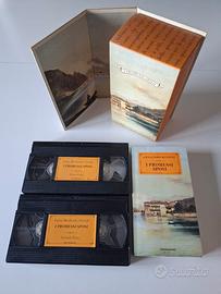Cofanetto VHS e libro Promessi Sposi - Trio