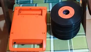 Mangiadischi con dischi