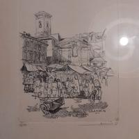 Litografia Salamini 1976 dimensioni 25x20