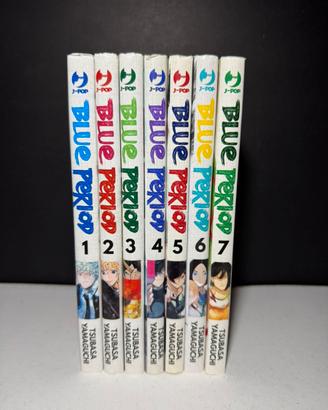 Manga Blue period 1-7💕📚