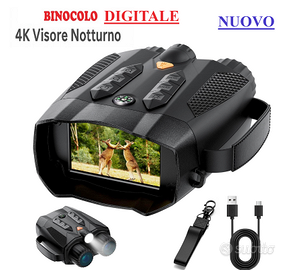Binocolo DIGITALE Visore Notturno 4K infrarossi LC