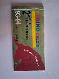 Abbonamento Torino Calcio Campionato 93 - 94.  