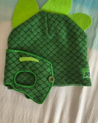 Cappello PJ Masks Gekko verde con maschera Cerdá

