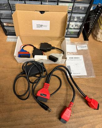 Bypass SGW + OBD cavi diagnostica FCA/FIAT/JEEP
