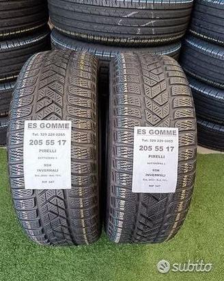 2 gomme 205 55 17 PIRELLI INV RIF 347