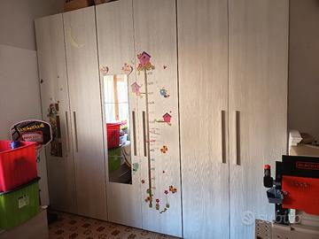 Armadio camera da letto 6 ante 