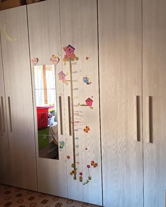 Armadio camera da letto 6 ante 