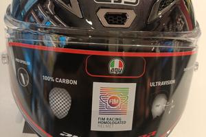 casco AGV pista GP RR iridium carbon NUOVO