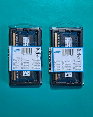 2x 8GB ram DDR3L 1600 MHz Hynix