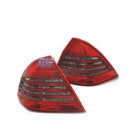 FANALI MERCEDES CLASSE C W203 04-07 LED ROSSO GRIG
