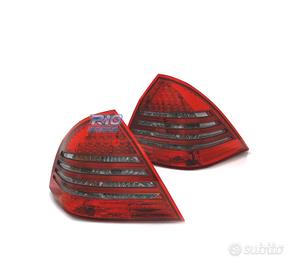 FANALI MERCEDES CLASSE C W203 04-07 LED ROSSO GRIG