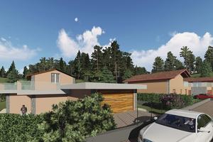 Nuova villa bifamiliare