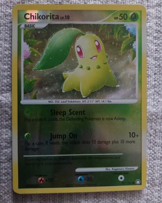 Carta Pokèmon Chikorita