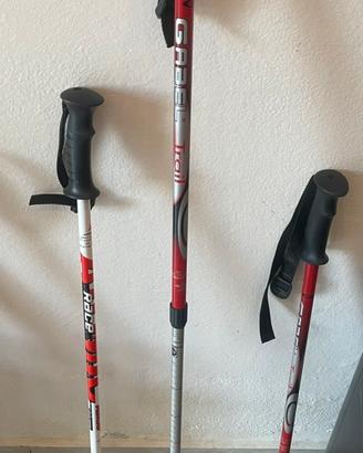 Lotto 3 Bastoncini Sci / Trekking Spaiati