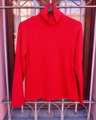 maglione donna rosso