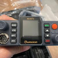 WOUXUN KG-M70 VEICOLARE VHF-UHF BIBANDA