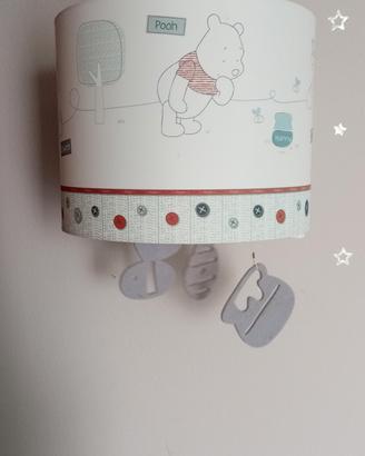 lampadario a soffitto rotondo Winnie the Pooh 
