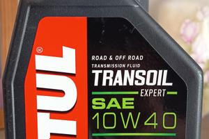 olio cambio Motul transoil 10w40 expert
