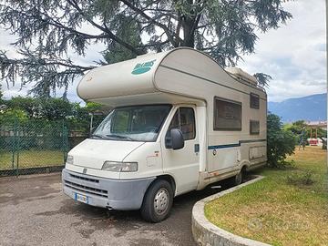 Camper mansardato Fiat Ducato MClouis 